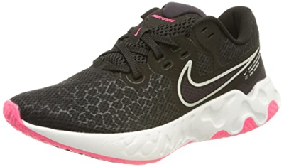Nike Renew Ride 2, Zapatillas para Correr Mujer, Black Cave Purple Hyper Pink Grey Fog, 39 EU