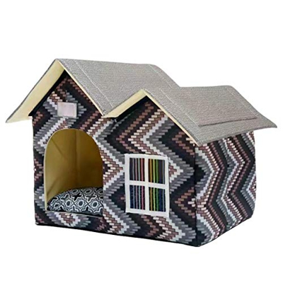 Casa Para Perros, Casa Para Gatos, Caseta Impermeable Para Perros, Casa Para Mascotas Resistente A La Intemperie, Casa Para Perros Interior Al Aire Li