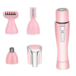 Sistema de depilación 4 en 1 para mujeres, depiladora, depiladora, depiladora facial con peeling eléctrico para aparatos de depilación y accesorios características