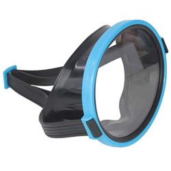Stecto - Gafas de buceo, diseño panorámico de PVC, antivaho y antifugas, fácil respiración, SO08349305_BE_MV, azul precio