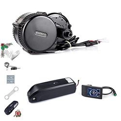 BAFANG BBS01B 36V 250W / 350W / 500W Kit de Conversión de Bicicletas Eléctricas, Batería de Tubo descendente Opcional de 36 V 7,8Ah/10Ah/15,6Ah/17,4Ah precio