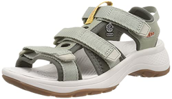 KEEN Astoria West Open Toe-W, Sandalia Mujer, Desert Sage/Castor Grey, 38 EU precio
