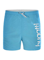 Bugatti® - Bañador para hombre en color azul marino, turquesa o negro Malibu Blue (Modelo: 2020). S características