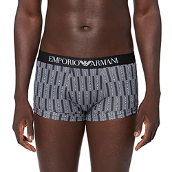 Emporio Armani Classic Pattern Mix Calzoncillos, Hombre, Negro (Logotipo a Rayas), S precio
