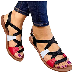 Sandalias mujer verano 2021 vestir de planas playa Piscina Sandalias de romanas estilo Zapatillas de comodas suave Sandalias Apto para interior y exte características