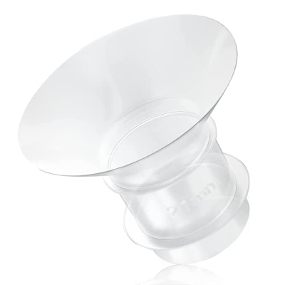 Momcozy Inserto de brida de 21 mm compatible con el extractor de leche Momcozy S9/S10/S12. Escudo de bomba de pecho usable/inserto de brida. Bomba Mom