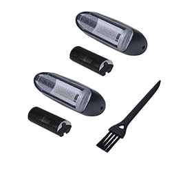 10B - Cabezal de afeitado compatible con Bra-un 1000/2000 Series 1 190 180 170, 2 unidades con cepillos Poweka precio