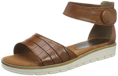 Marco Tozzi Sandalias 2-2-28118-26, Mujer, Cognac Ant Com, 39 EU