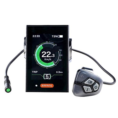 Bafang Pantalla Eléctrica de Bicicleta BBS (MM G320 / G340) HMI de Motor Central con UART Can Protocolo C18 C961 860C P860C 500C H500C 750C SW102 850C