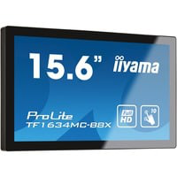 ProLite TF1634MC-B8X monitor pantalla táctil 39,6 cm (15.6") 1920 x 1080 Pixeles Multi-touch Multi-usuario Negro, Pantalla de gran formato en oferta