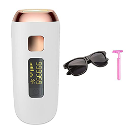 Dispositivo de depilación 990000 Flashes Depilador de cuerpo con gafas Scraper White Style6 Productos para el cuidado de la piel características