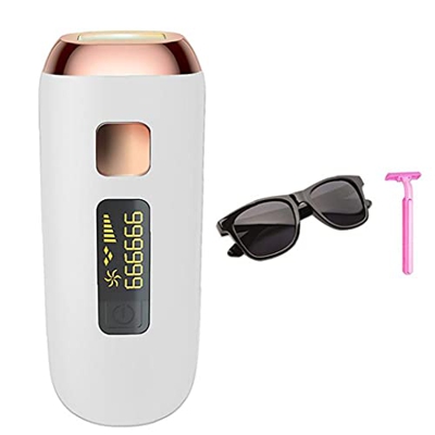 Dispositivo de depilación 990000 Flashes Depilador de cuerpo con gafas Scraper White Style6 Productos para el cuidado de la piel