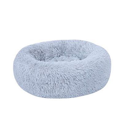 LUCHUII Caseta de Perro, Super Dog Cama Suave de la Perrera Sueño Profundo casa de Perro Lavable Felpa Larga Cama del Perro de Terciopelo Mats Sofá fo