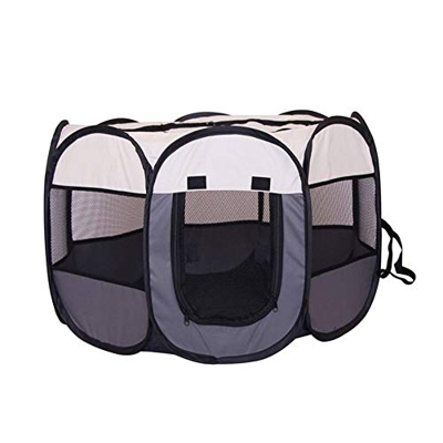 Caseta de Perro, Aire libre simplicidad moderna for perros grandes Casa del animal doméstico respirable Carpa perro portátil cubierta plegable perros 