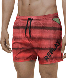 REPLAY LM1067.000.72080 Baador para Hombre, Rojo (Red/Black 010), S características