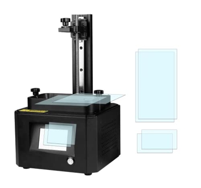 Protector de pantalla para impresora 3D de resina MSLA (2 unidades) + protector de pantalla compatible con Creality LD-002R de 6 pulgadas