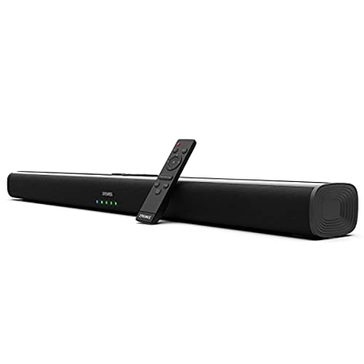 Barra de sonido para TV, SAKOBS,120 dB,80 W,Soundbar con 4 subwoofers integrados, sistema de sonido envolvente estéreo para transmisión de música de c