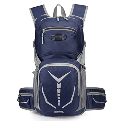 Lixada Mochila de Ciclismo 25L Impermeable Ultraligeras Bolsa de Deportivo Transpirable con Hebilla de Fijación para Casco para al Aire Libre Viaje Co