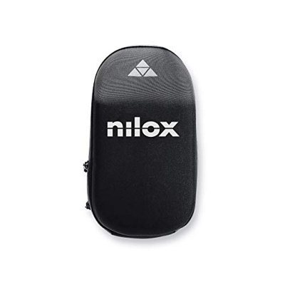 Nilox Bolsa para Patinete Reflectante, One Size, Capacidad de 3 L, Bolsa Universal para e-Scooter Xiaomi, Ninebot Segway, i-Bike, Lexgo, líneas Reflec