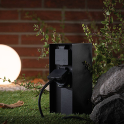 Paulmann Rio columna de enchufes doble antracita precio