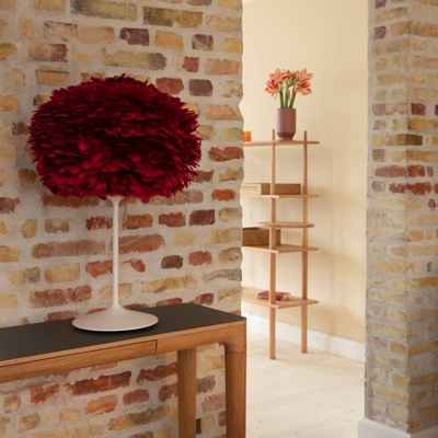 UMAGE Eos mini lámpara de mesa rojo/champán blanco