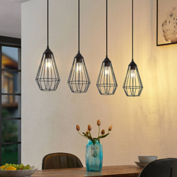 Lindby Elainy lámpara colgante, jaula, 4 luces precio