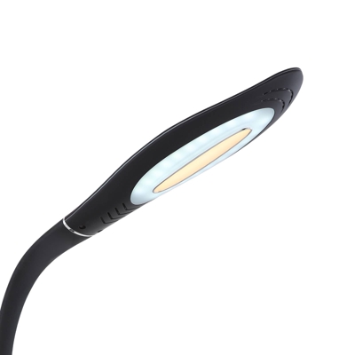 Lámpara de mesa LED Pattaya, negro, atenuable, CCT