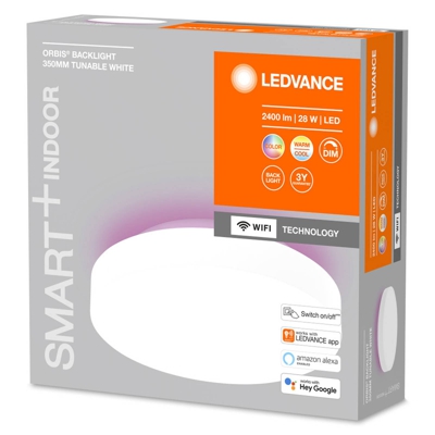 LEDVANCE SMART+ WiFi Orbis Backlight blanco Ø35cm