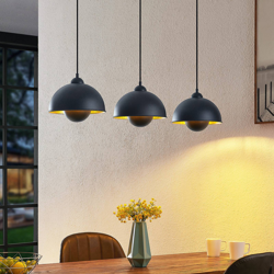 Lindby Bamila lámpara colgante, 3 luces en oferta