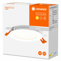 LEDVANCE Recess Slim empotrada LED Ø12cm 3000K precio
