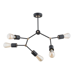 Plafón Glotter, 5 luces precio