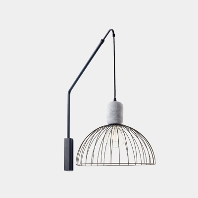 LEDS-C4 Contrast aplique negro Ø 48,7cm