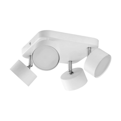 Foco de techo Clark, 4 luces, blanco precio