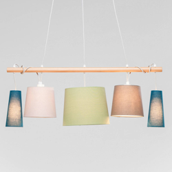 KARE Parecchi Nordic lámpara colgante color pastel en oferta