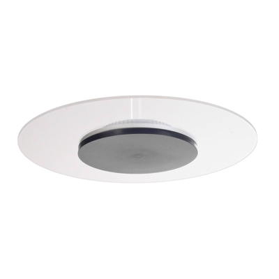 Plafón LED Zaniah, luz 360°, 24W, gris