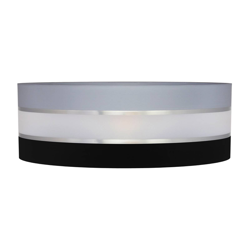 Plafón Helen tejido gris-negro-plata características