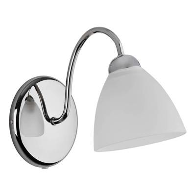 Aplique Ariella con pantalla de vidrio