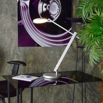 Lámpara de mesa LED Adhara 3 step dim, plata