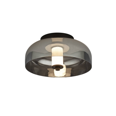 Plafón LED Frisbee con pantalla de vidrio