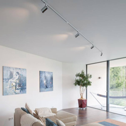 Riel bifásico Volare, cromo, 100 cm en oferta