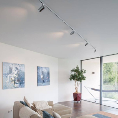 Riel bifásico Volare, cromo, 100 cm