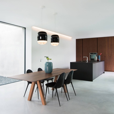 Prandina Gong S3 lámpara colgante negro