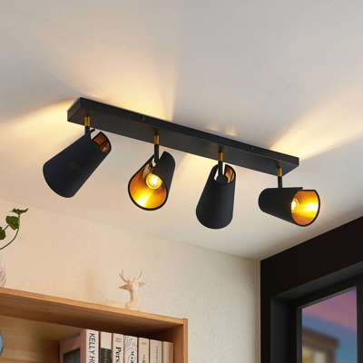Lindby Zylindro plafón 4 luces