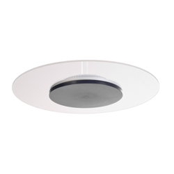 Plafón LED Zaniah, luz 360°, 18W, gris características