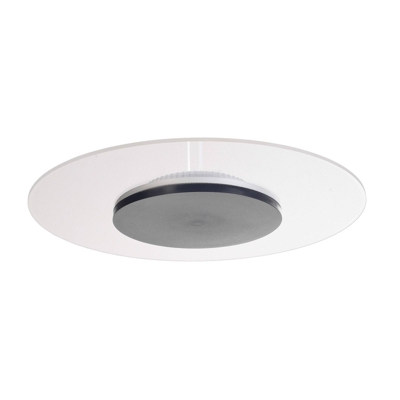 Plafón LED Zaniah, luz 360°, 18W, gris