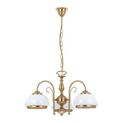 Lámpara de araña Parsau 3 luces en oferta