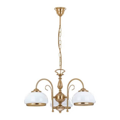 Lámpara de araña Parsau 3 luces