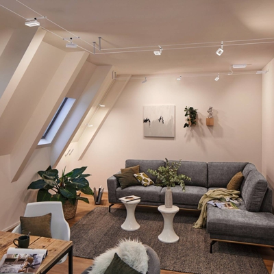 Paulmann Frame sobre cable LED 5 luces blanco mate