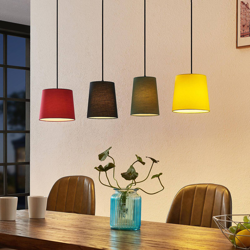 Lindby Amilia lámpara colgante, colorida, 4 luces precio