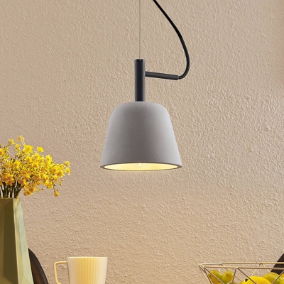 Lucande Otavis lámpara colgante de hormigón, 1 luz